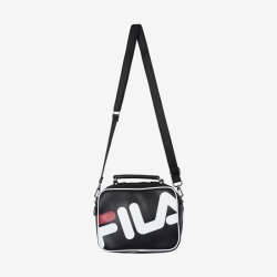 Fila Pu Big Logo Mini - Miesten Olkalaukku - Mustat | FI-47692